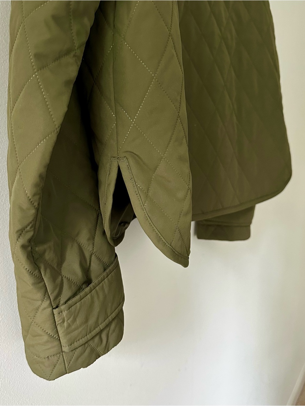 Barbour Whillan Quilted Jacket Ivy Green Size 4 Great Condition - Picture 5 of 14